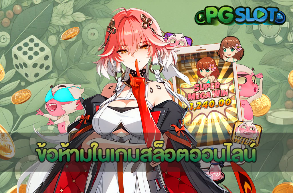 ข้อห้ามในเกมสล็อตออนไลน์