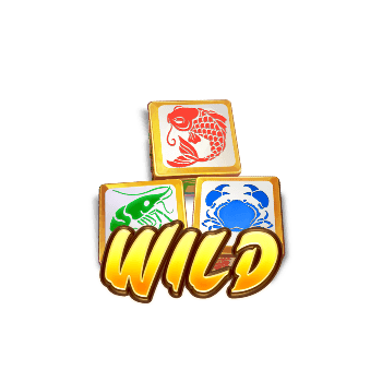 สัญลักษณ์ Wild ของเกม Win Win Fish Prawn Crab