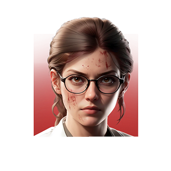 สัญลักษณ์ นักวิทยาศาสตร์ จาก เกมสล็อต Zombie Outbreak