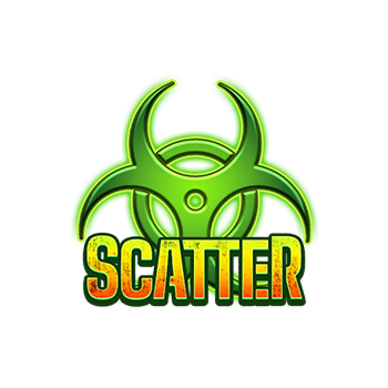 สัญลักษณ์ Scatter จาก เกมสล็อต Zombie Outbreak