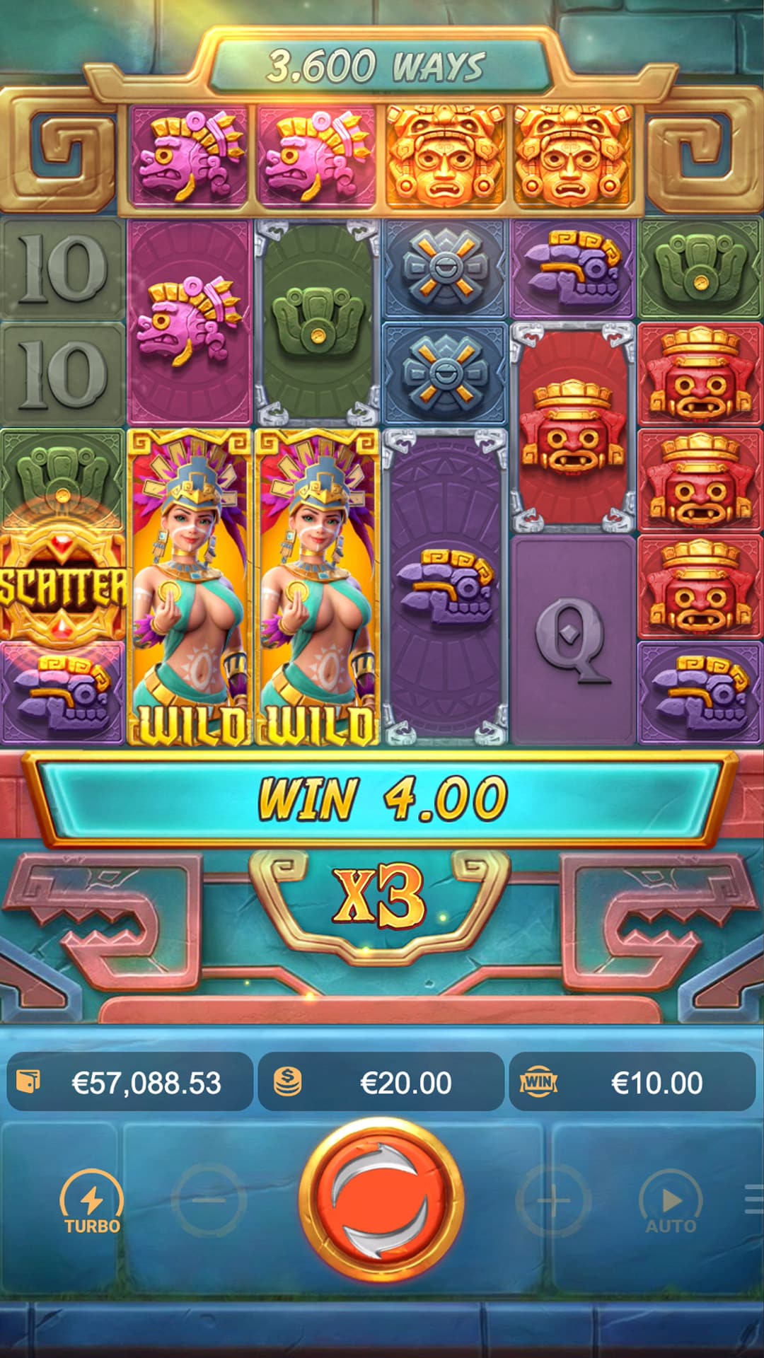 ฟีเจอร์พิเศษ ของเกม TreasuresofAztec