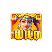 สัญลักษณ์พิเศษ wild ของเกม TreasuresofAztec