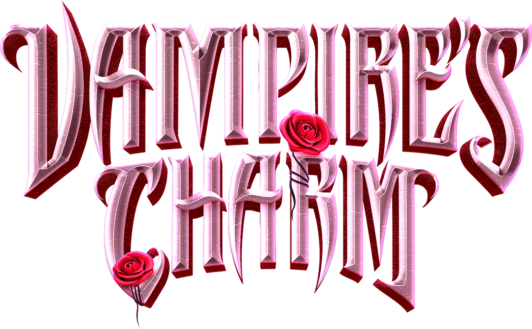 vampires charm logo en