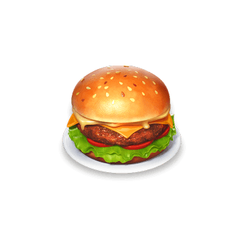 diner delight h burger