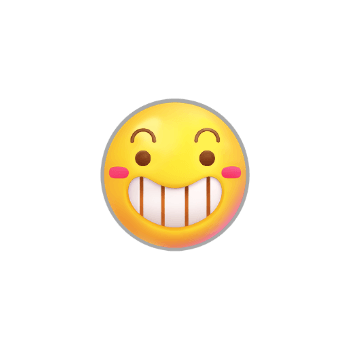 emoji riches h smile